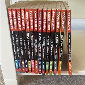 Set of Goosebumps Books